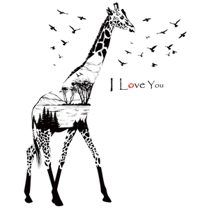 Giraffe - Black