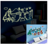 Glow in The Dark Wall Decal - Thomas the Tank Engine