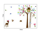 Deer, Tree House & Forest Animals